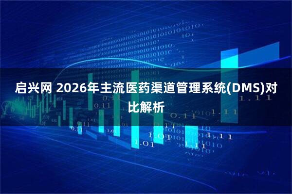 启兴网 2026年主流医药渠道管理系统(DMS)对比解析